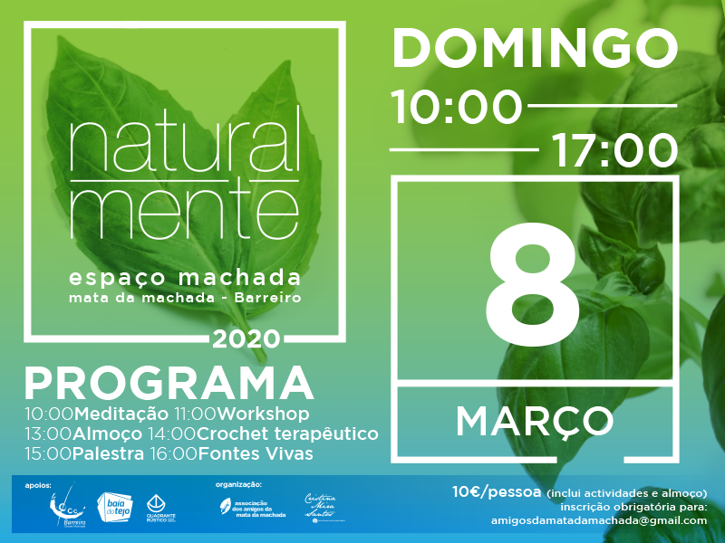 Naturalmente na Mata Nacional da Machada