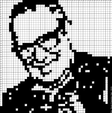 Exposição de Artes Plásticas de Paulo Freixinho “Rostos em grelhas de Palavras Cruzadas&...