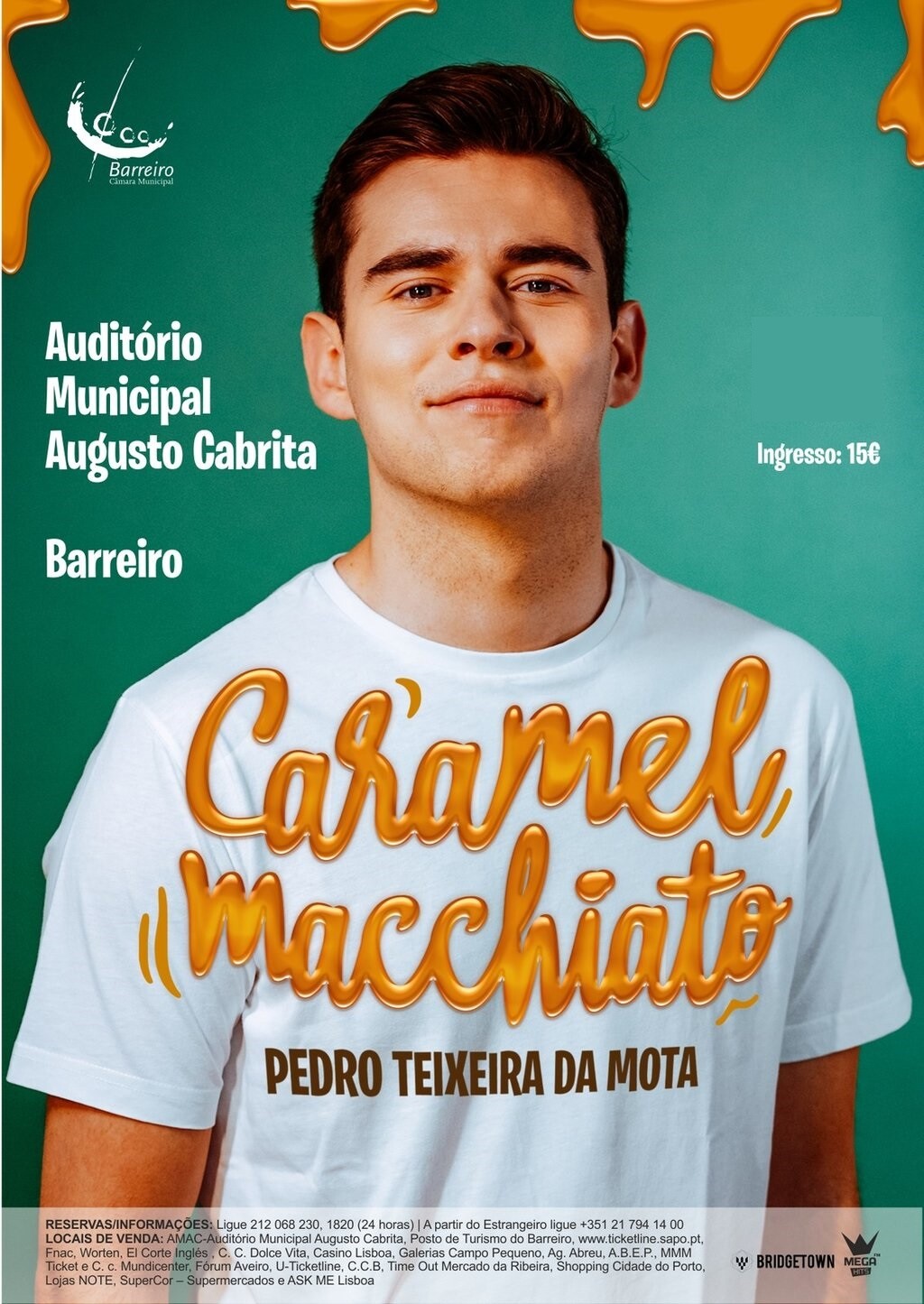 Stand Up comédia | 19 e 20 de novembro | Pedro Teixeira da Mota | Caramel Macchiato