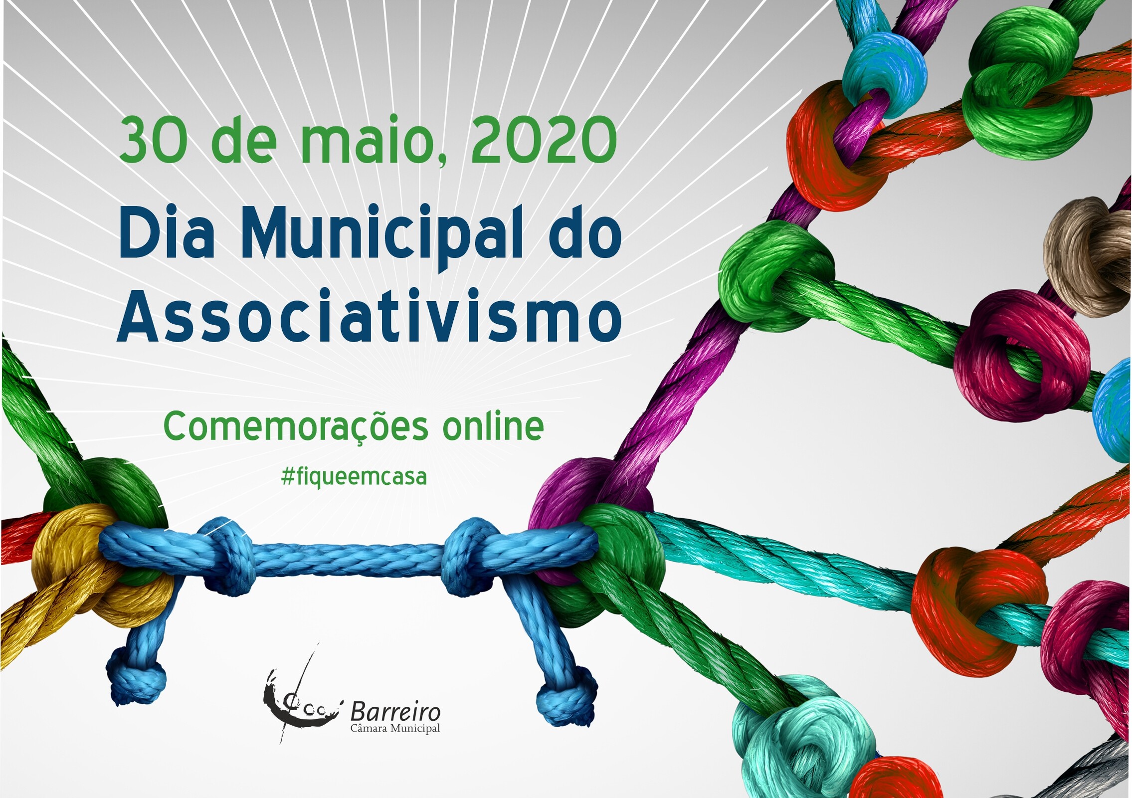 Cartaz do Dia Mundial do Associativismo a 30/5/20