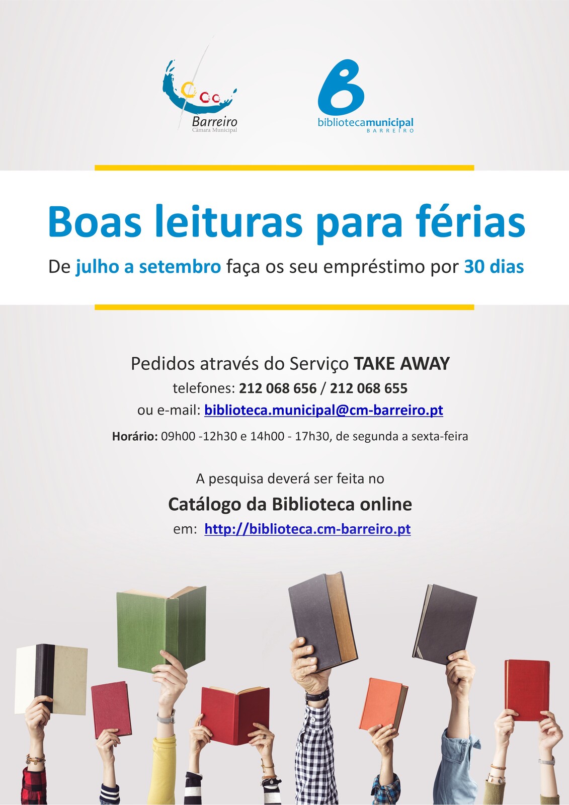 Biblioteca Municipal | Boas leituras para férias com “Empréstimo de verão”