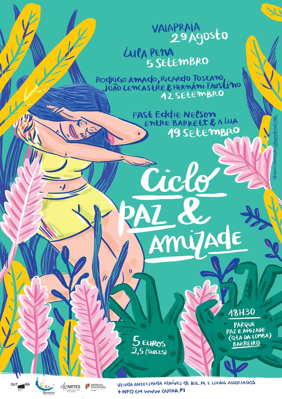 Fast Eddie Nelson ‘Entre Barrett e a Lua’ no AMAC | Ciclo de concertos Paz & Amizade
