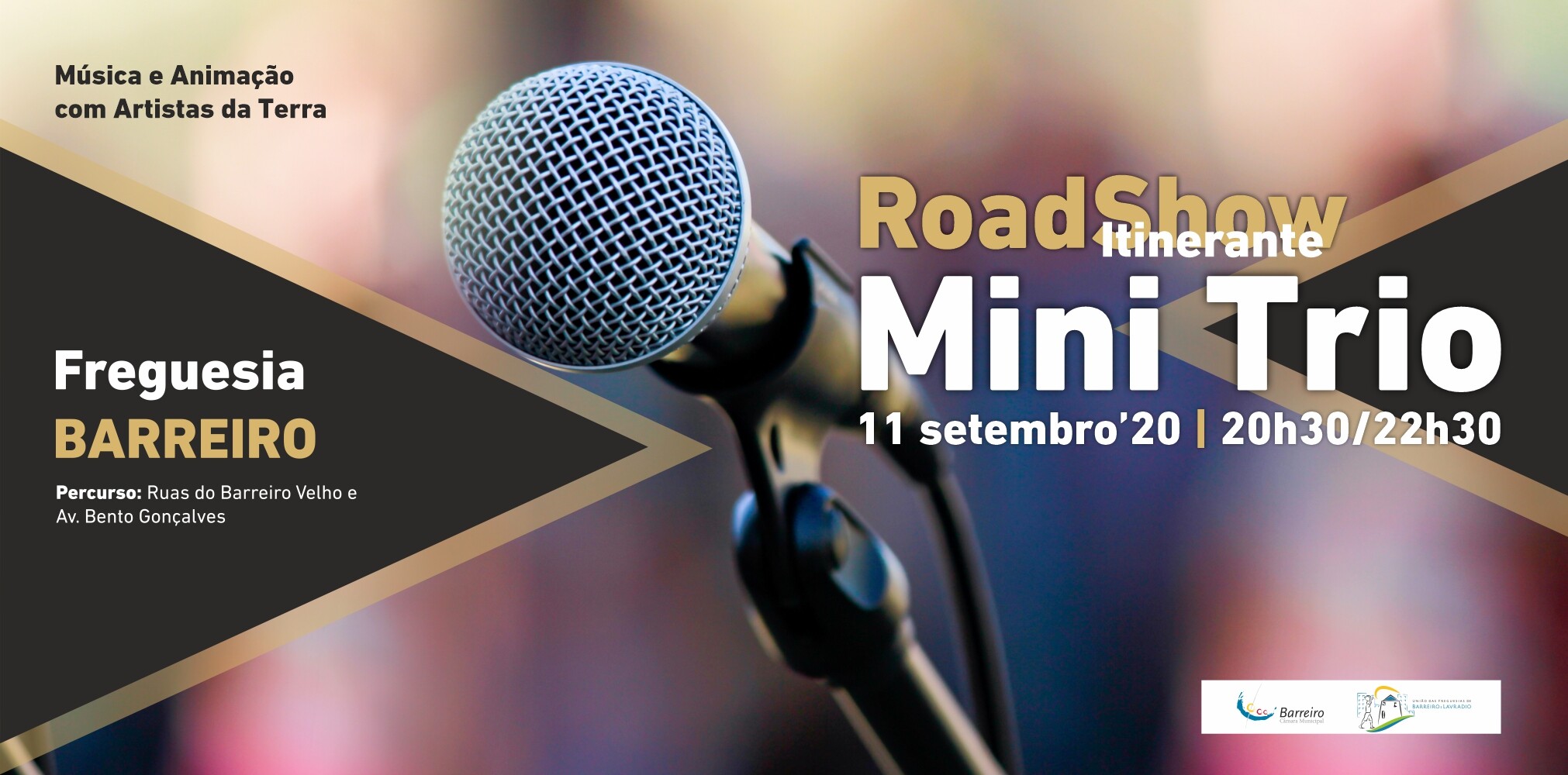 RoadShows Itinerantes | Trios e Mini Trios