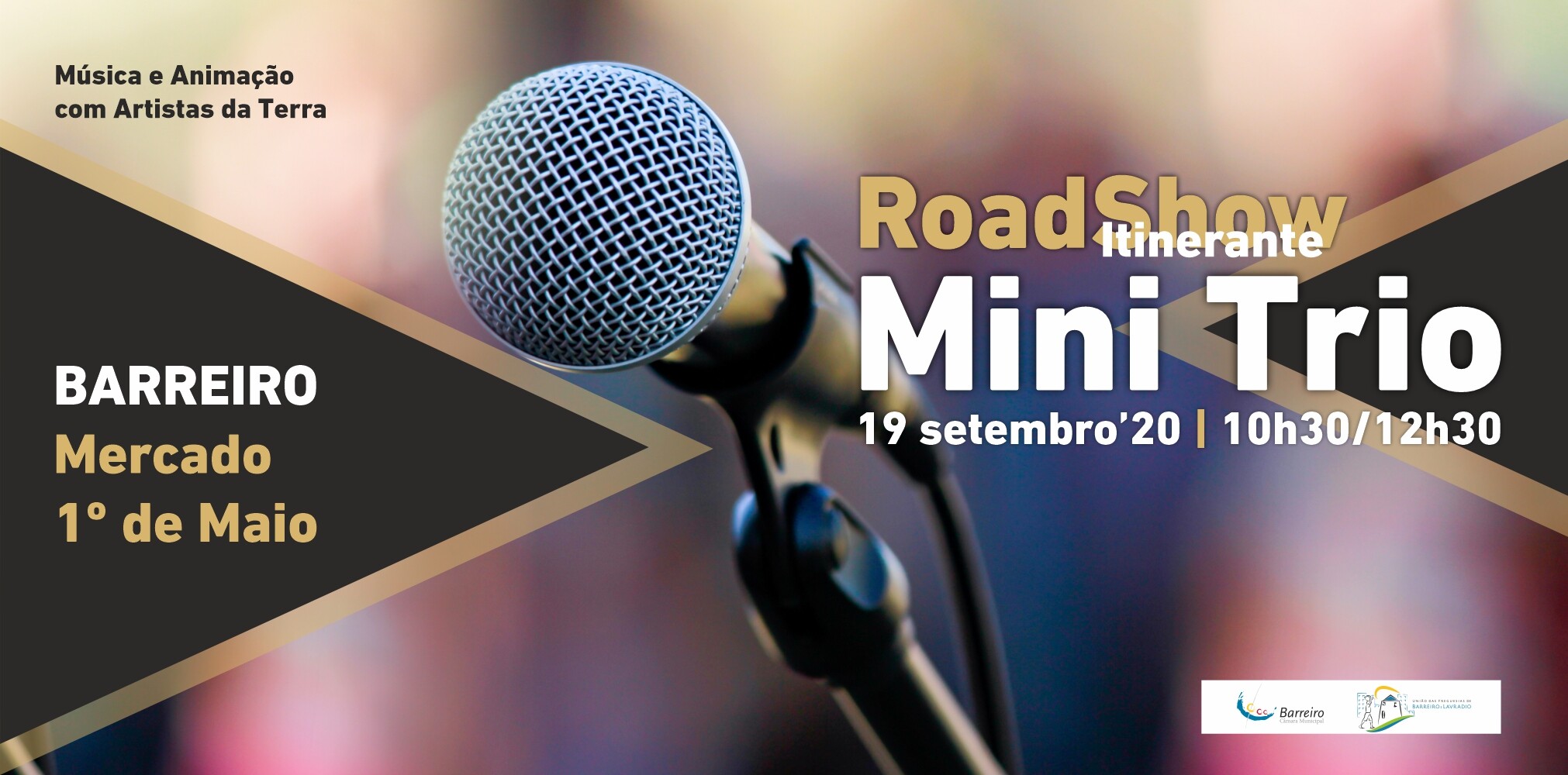 RoadShow | Mini Trio Atrelado – Mercado 1º de Maio | 10h30/12h30
