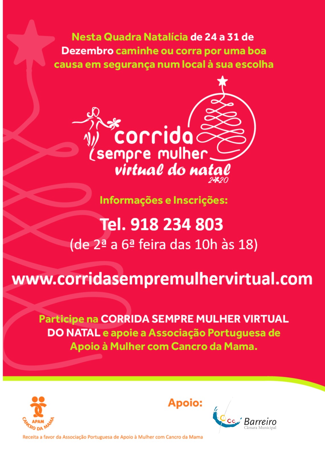 Corrida Sempre Mulher Virtual do Natal