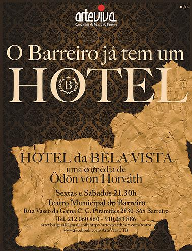 “HOTEL DA BELA VISTA”, pela Companhia de Teatro ArteViva | Em cena às sextas e sábados, às...
