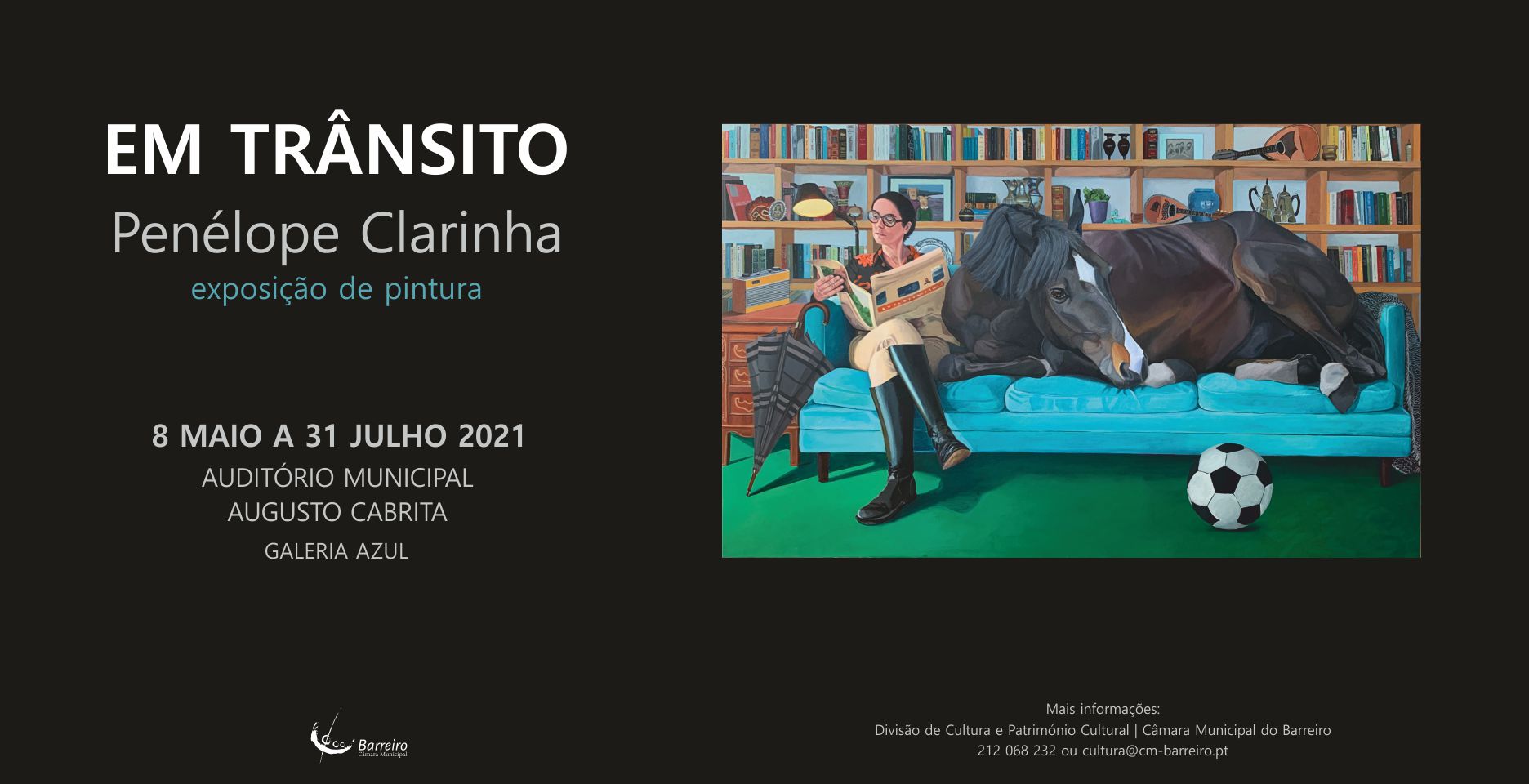 Em Trânsito, Exposição de pintura de Penélope Clarinha