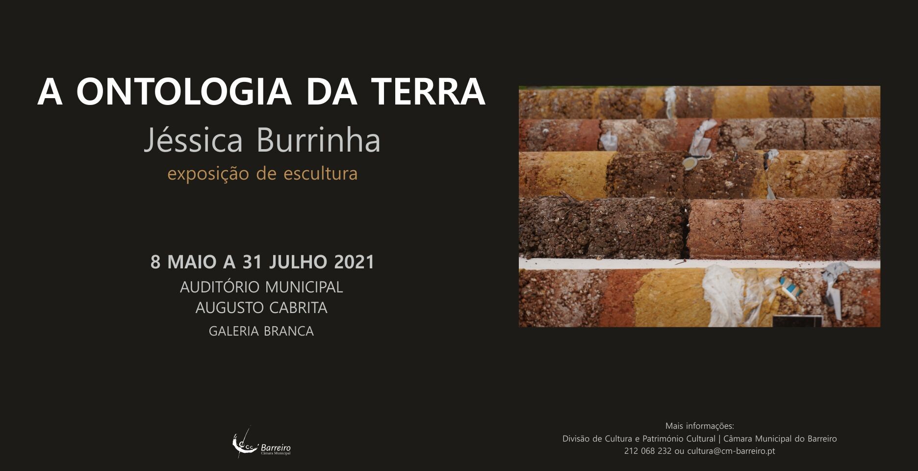 Ontologia da Terra, Exposição de escultura de Jéssica Burrinha