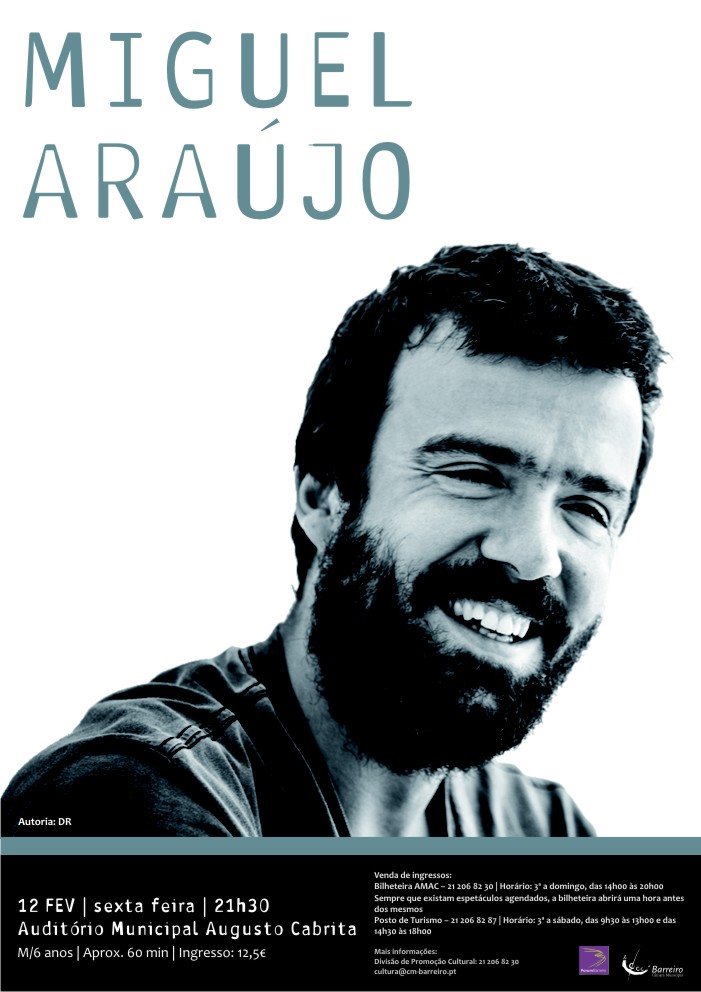 Concerto de Miguel Araújo | ESGOTADO