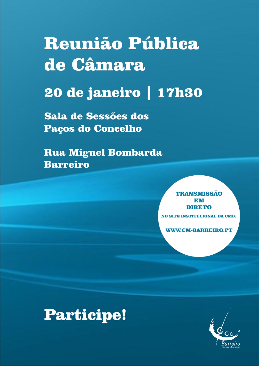 Reunião Pública de Câmara