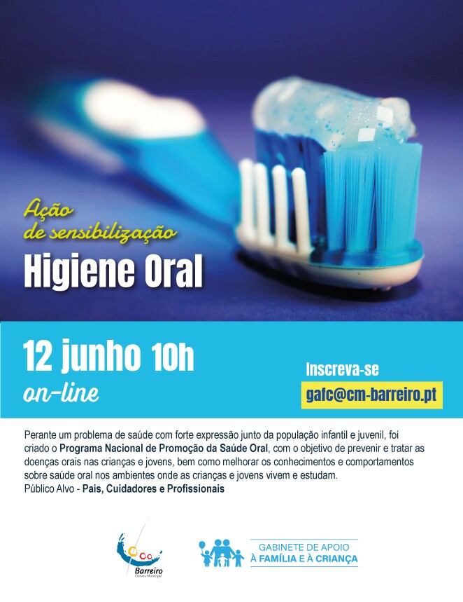 Ação de sensibilização: Higiene Oral