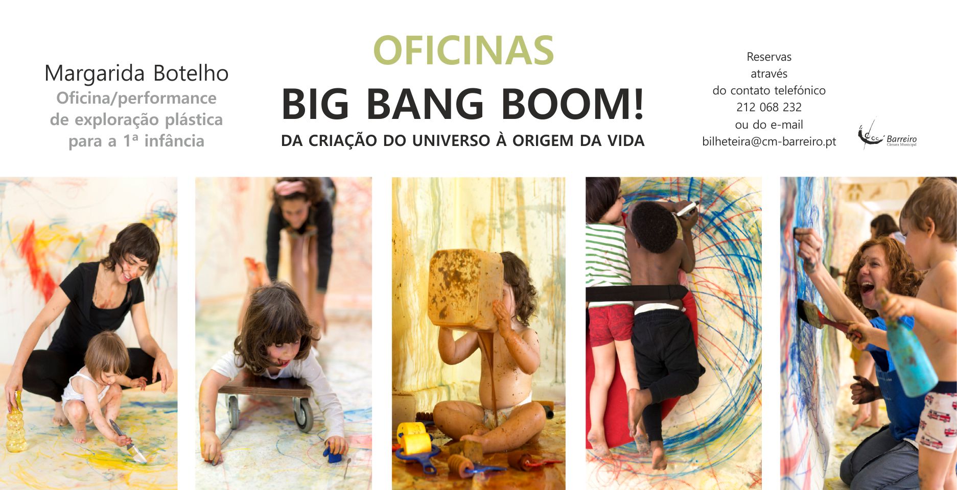 OFICINAS BIG BANG BOOM! ou a criação do Universo ilustrada por bebés e crianças