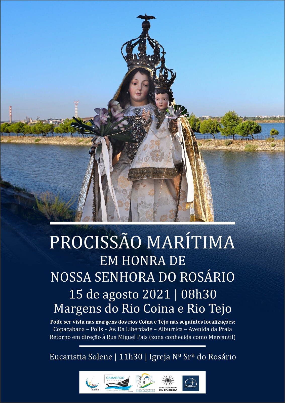 Procissão Marítima em Honra de Nossa Senhora do Rosário