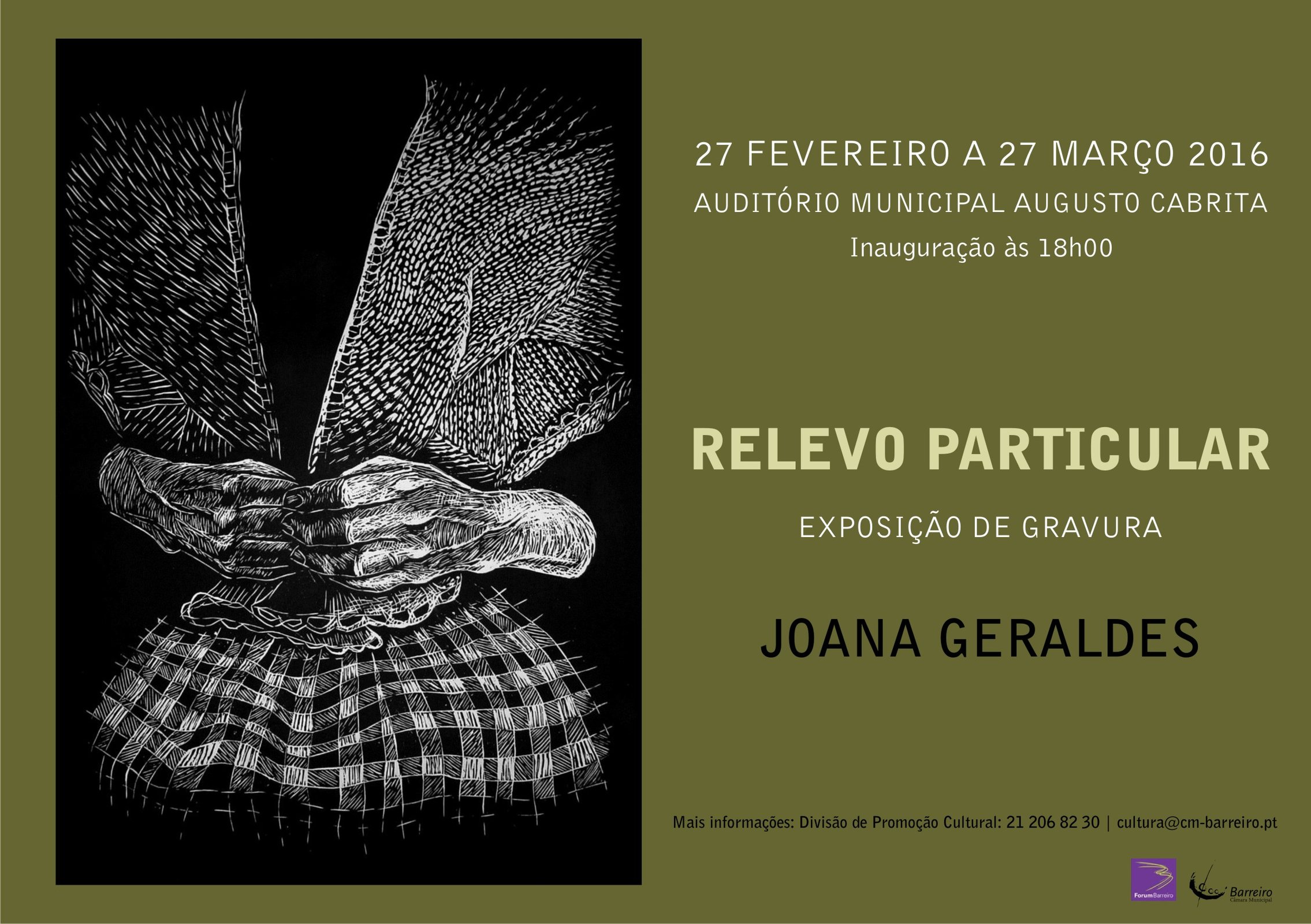 Exposição RELEVO PARTICULAR, Joana Geraldes