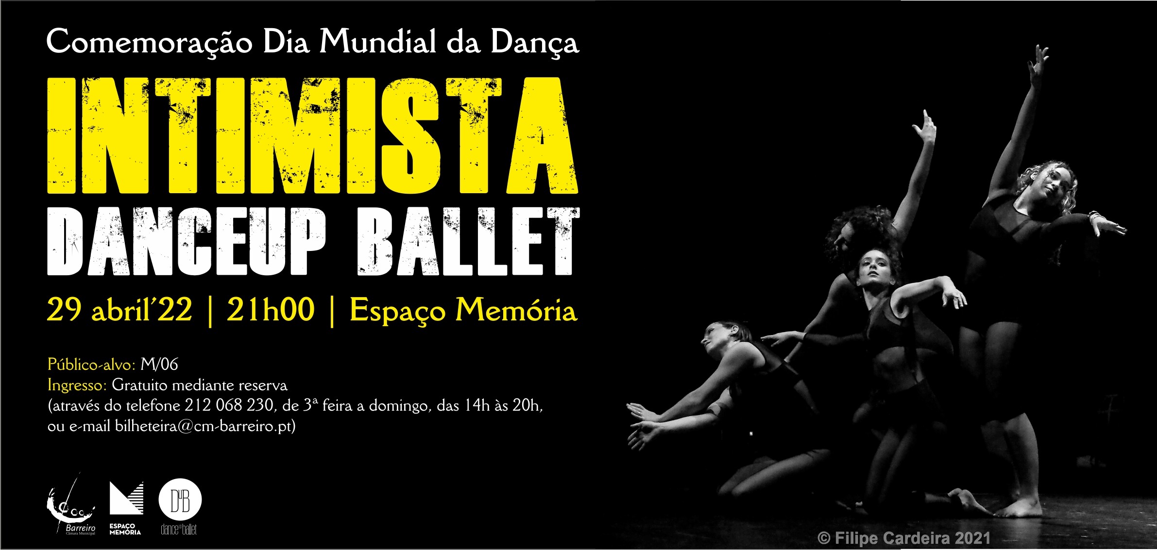 “Intimista” por DanceUp Ballet | Dia Mundial da Dança