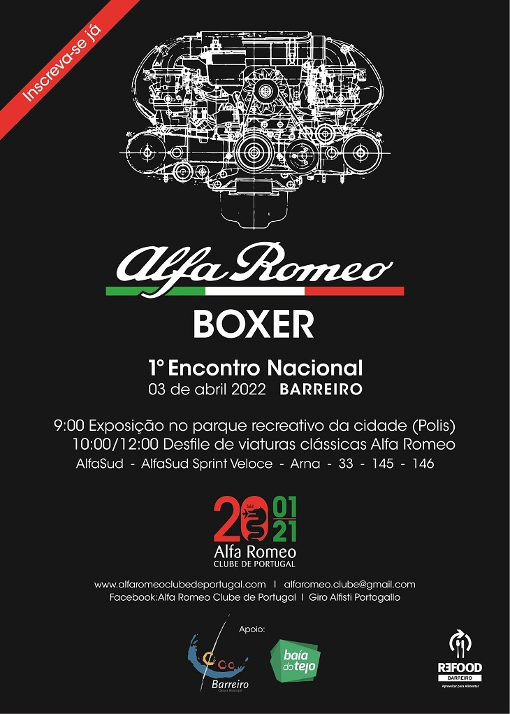 1º Encontro Nacional dos Alfa Romeo Boxer |  Exposição de viaturas