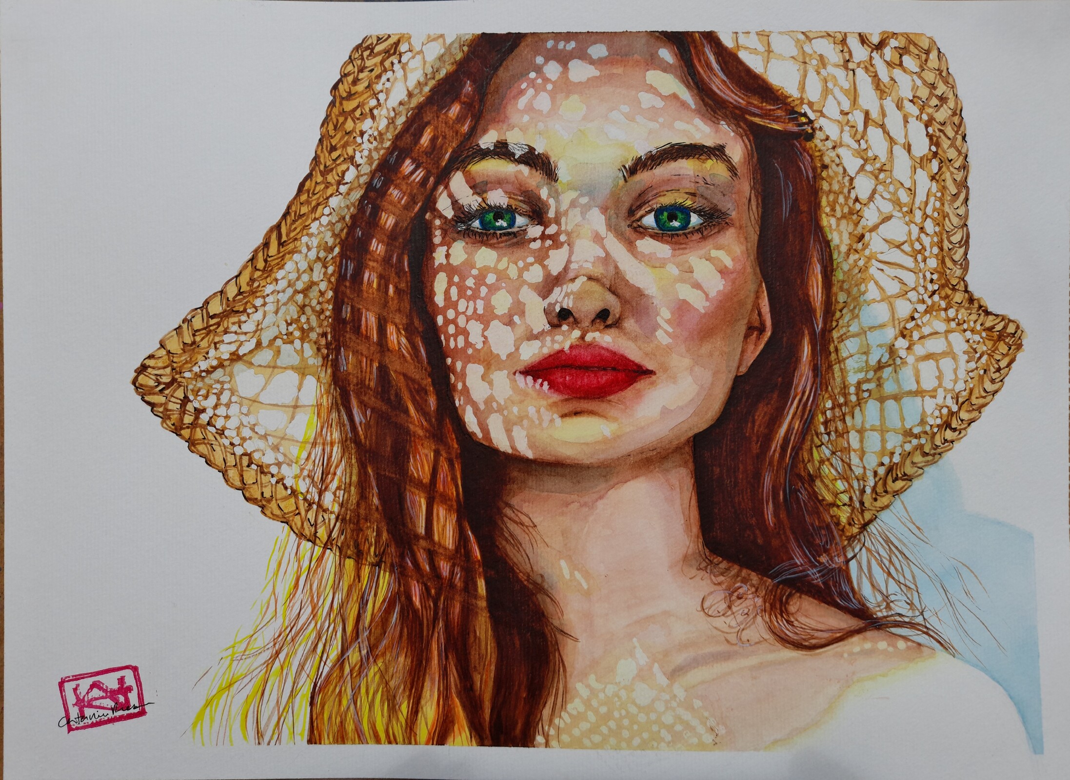 Workshop de aguarelas com Catarina Rosa