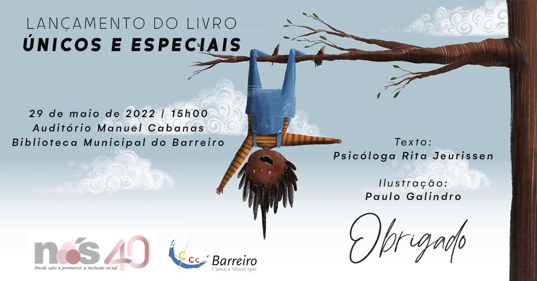 Lançamento do livro “Únicos e Especiais” | NÓS – Associação de Pais e Técnicos para a...