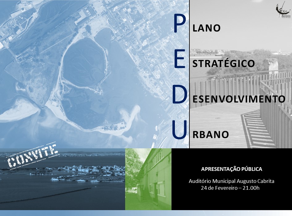 Plano Estratégico de Desenvolvimento Urbano | Apresentação Pública | 21h00 | No Auditório Mu...
