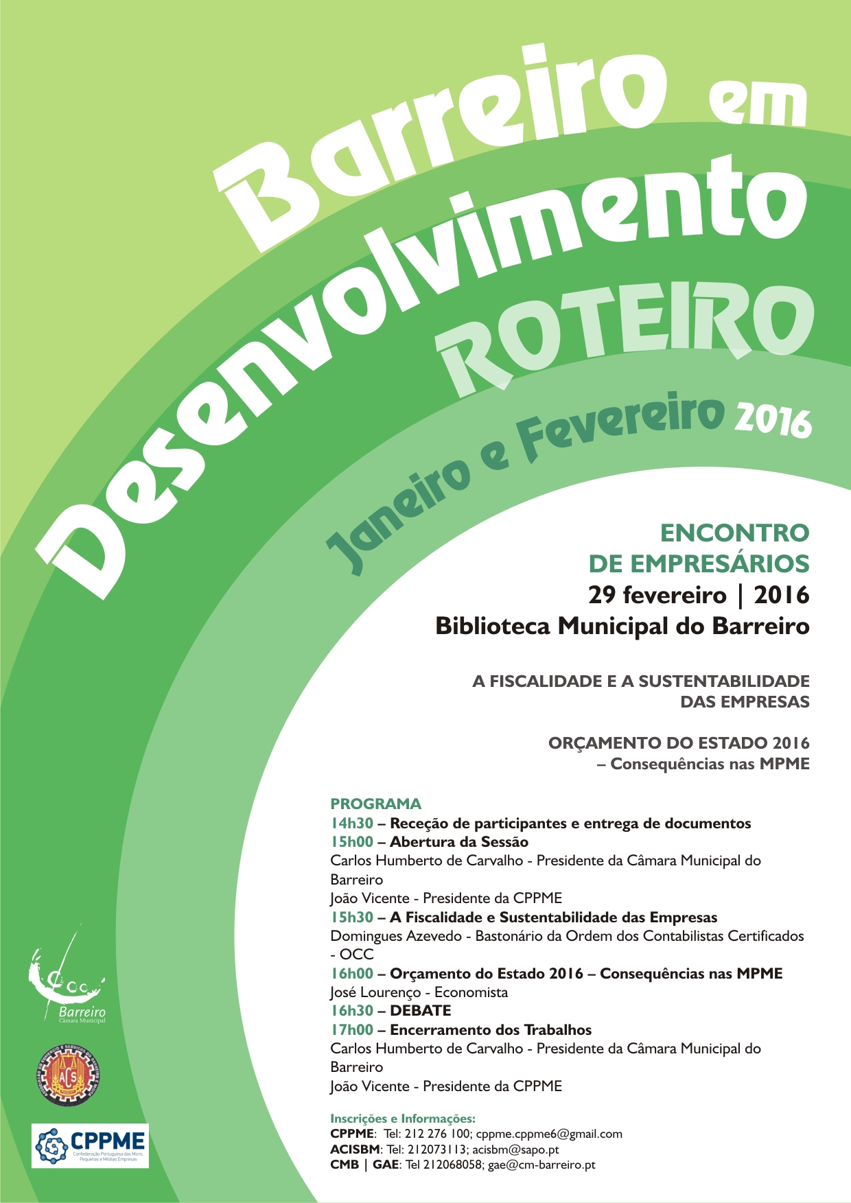 Barreiro em Desenvolvimento | Encontro de Empresários