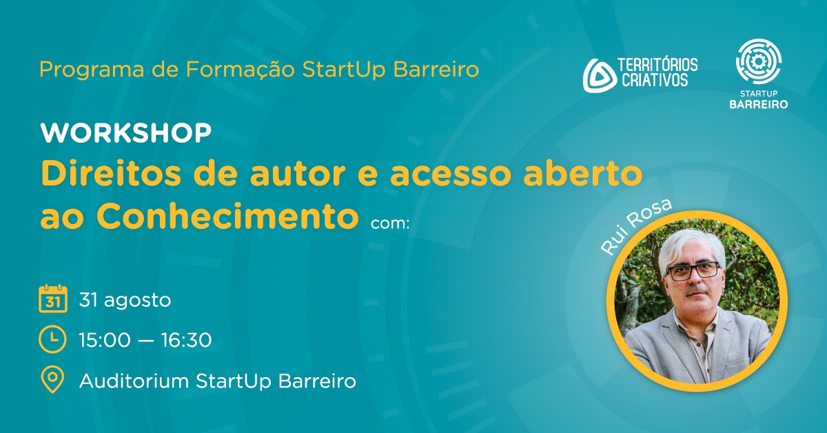 Workshop | Direitos de autor e acesso aberto ao Conhecimento