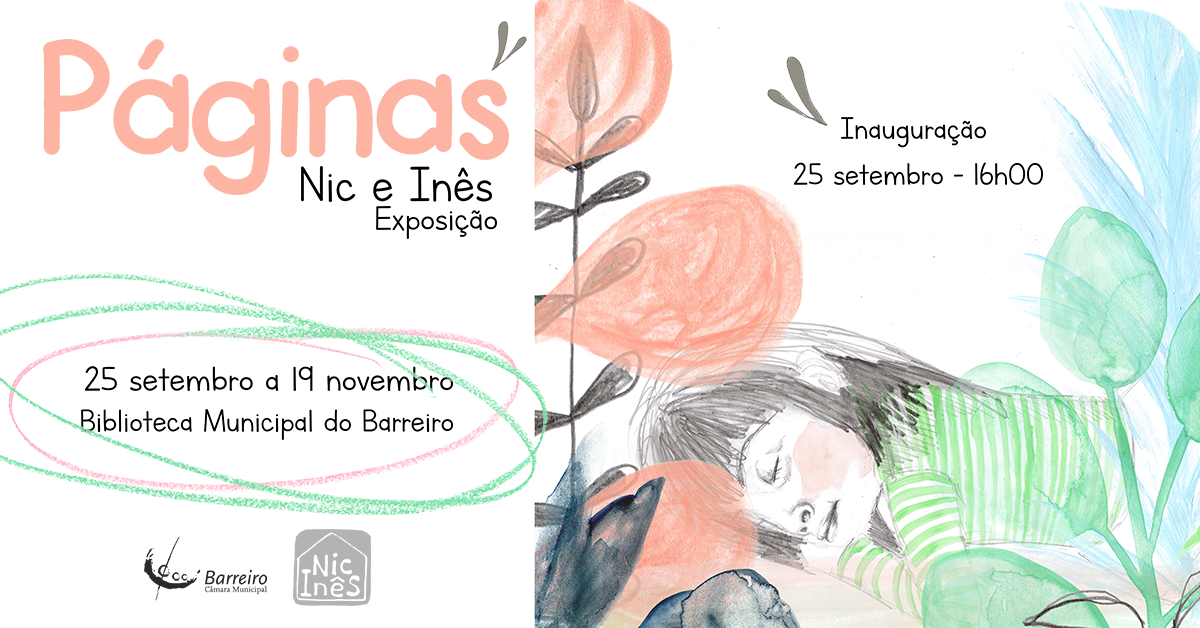 PÁGINAS | Exposição de desenho do coletivo Nic & Inês