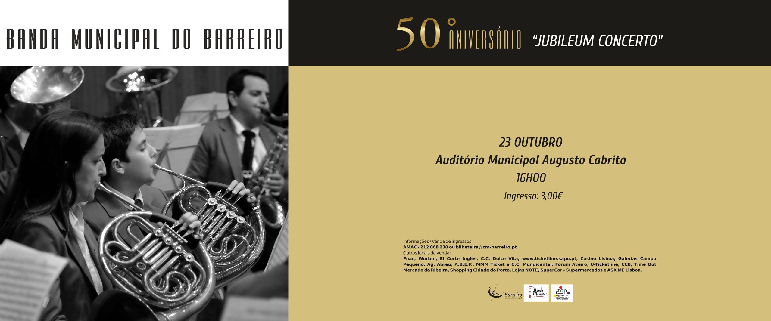 Banda Municipal do Barreiro | 50º Aniversário