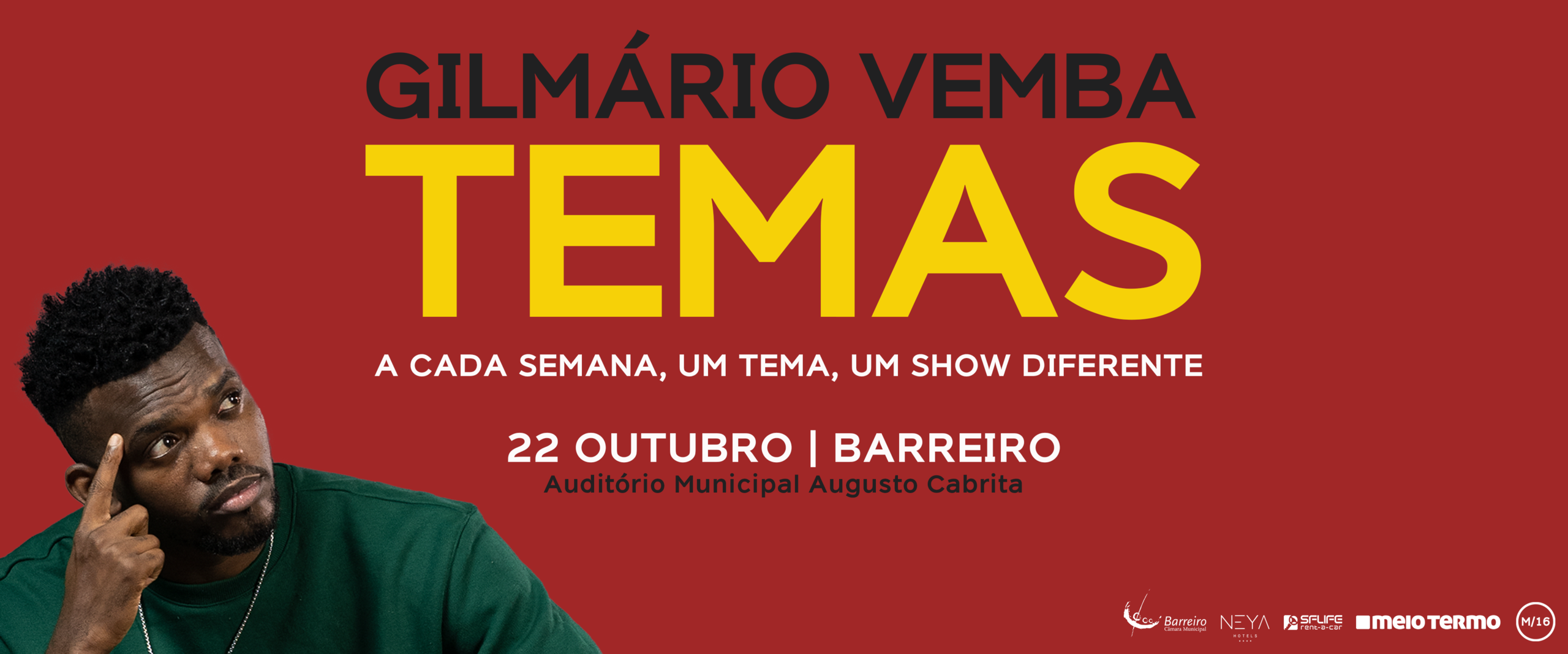 Gilmário Vemba – “Temas” | Espetáculo