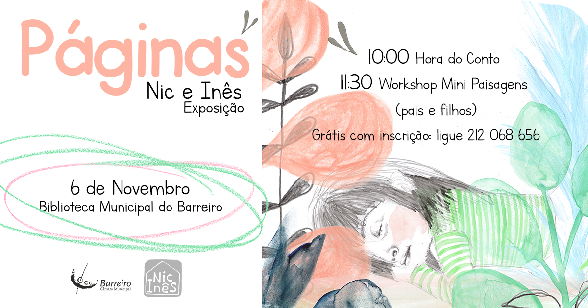 Hora do Conto + Mini Paisagens – Workshop de Desenho para Pais e Filhos