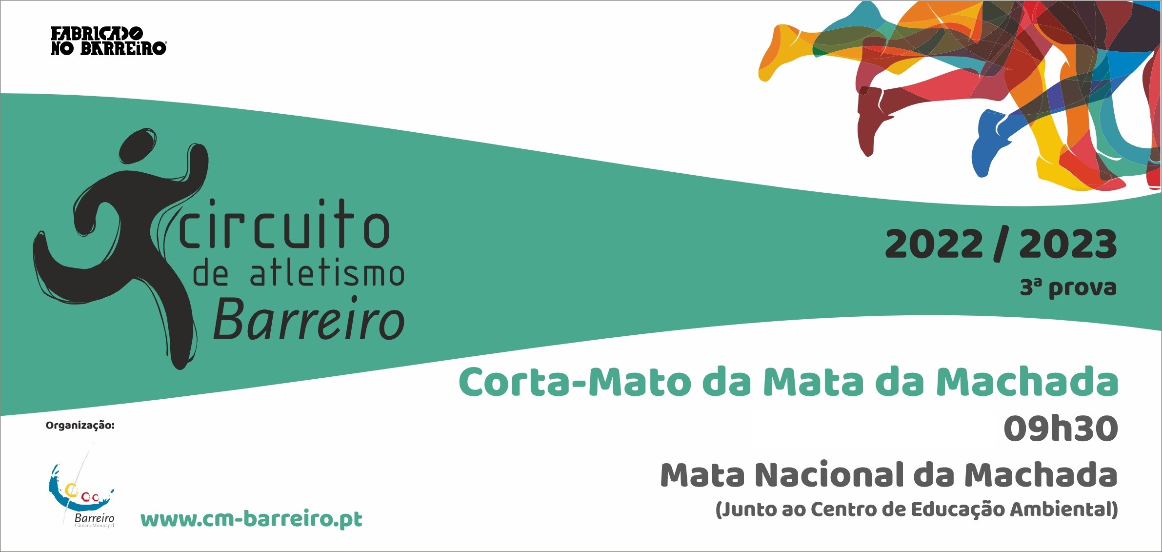 NOVA DATA | Circuito de Atletismo do Barreiro | Corta-Mato da Mata da Machada