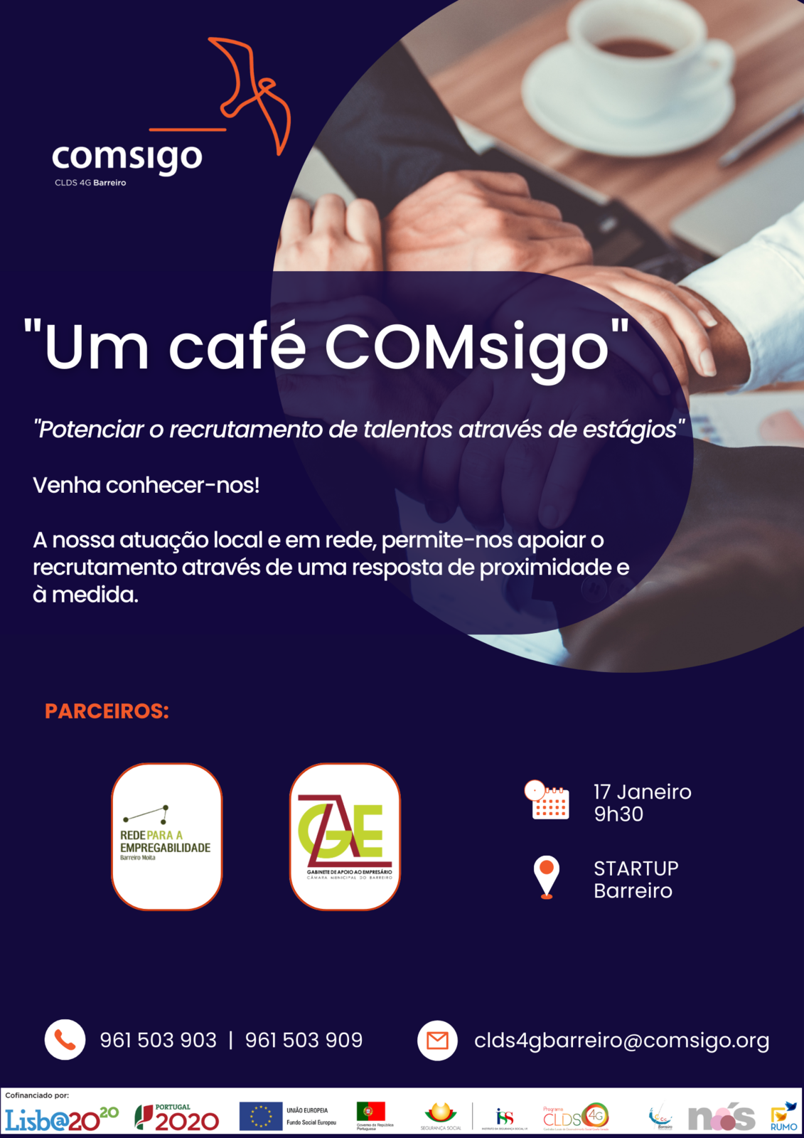 CAFÉ COMSIGO | Potenciar o recrutamento de talentos através de estágios