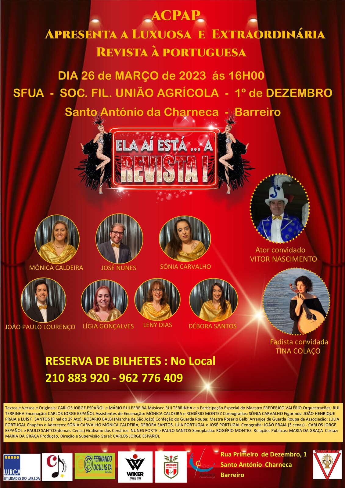 Teatro | Ela aí está… A Revista