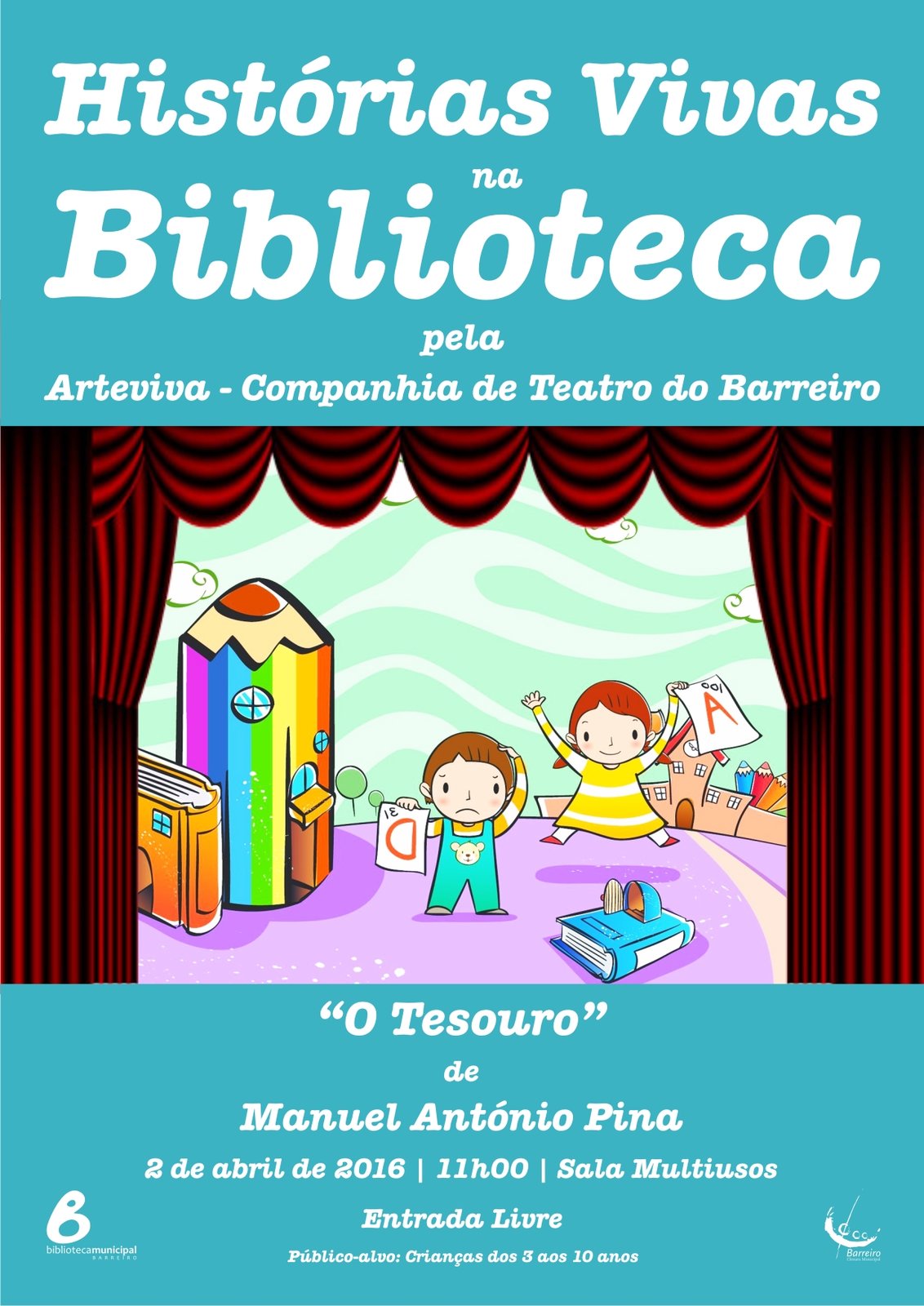 Histórias Vivas na Biblioteca  |  “O Tesouro”