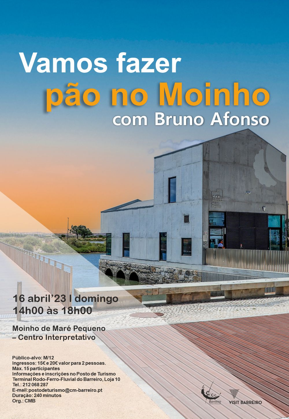 Vamos fazer Pão no Moinho com Bruno Afonso