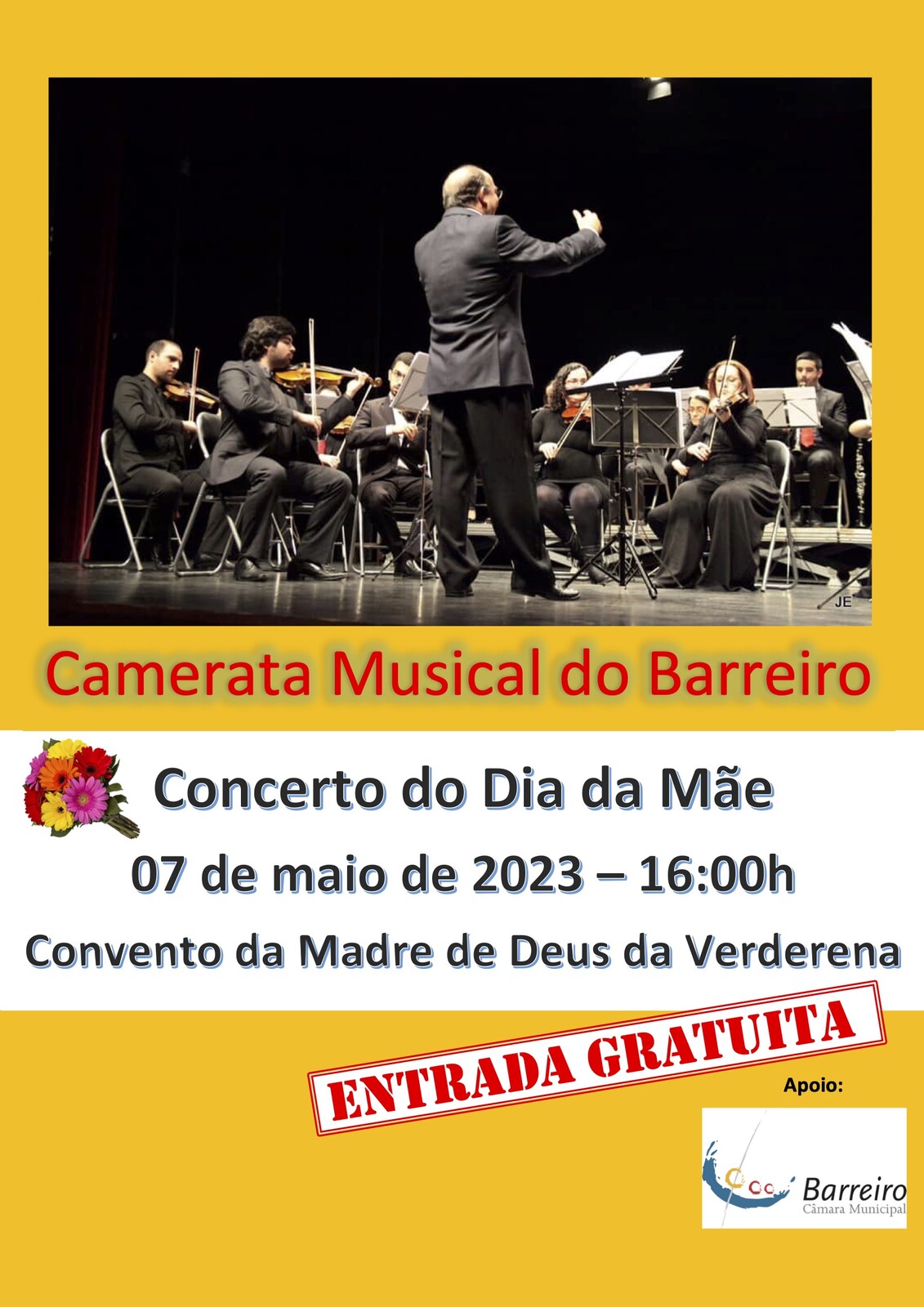 Concerto do Dia da Mãe da Camerata Musical do Barreiro