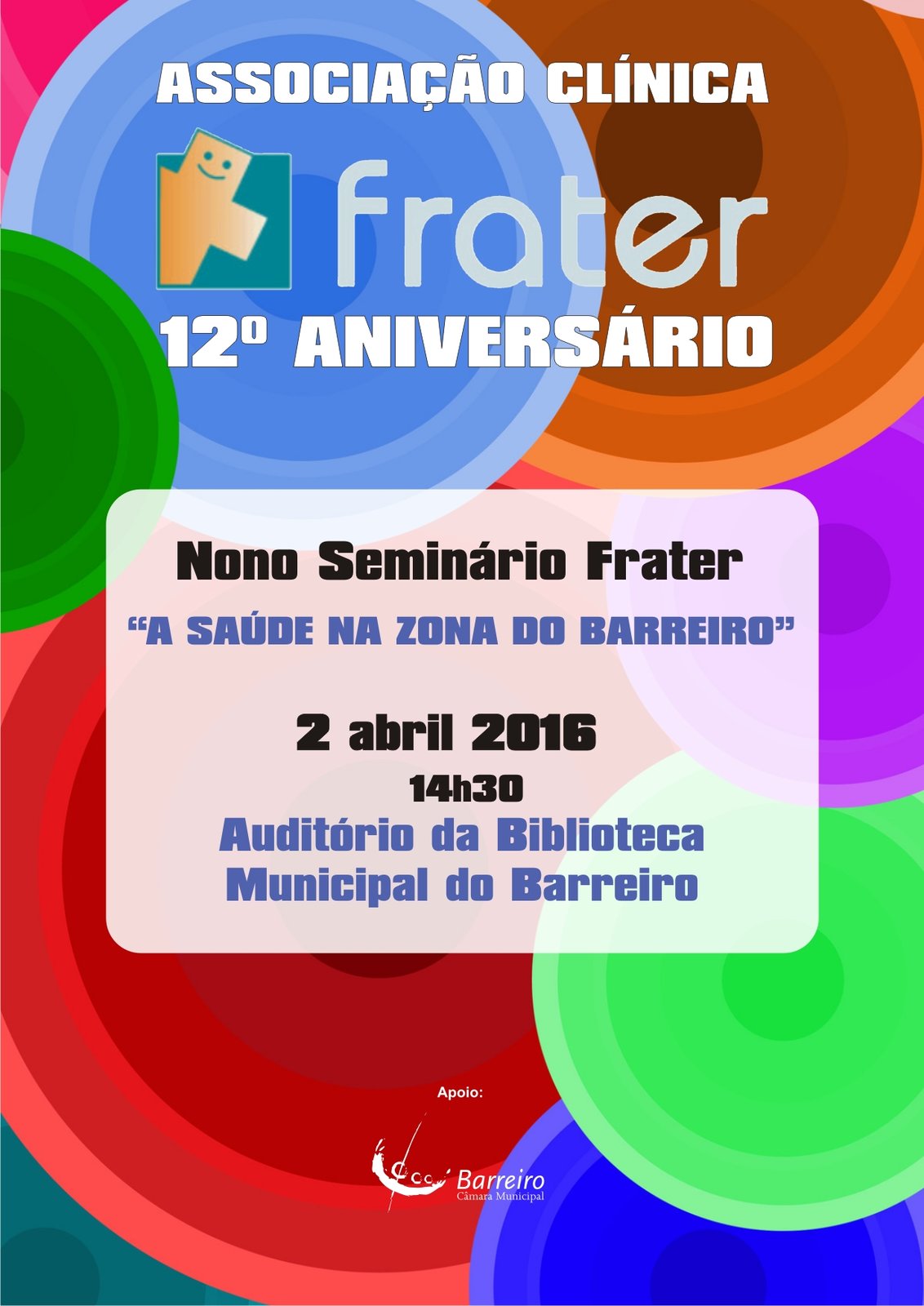 9º Seminário Frater “A Saúde na Zona do Barreiro”