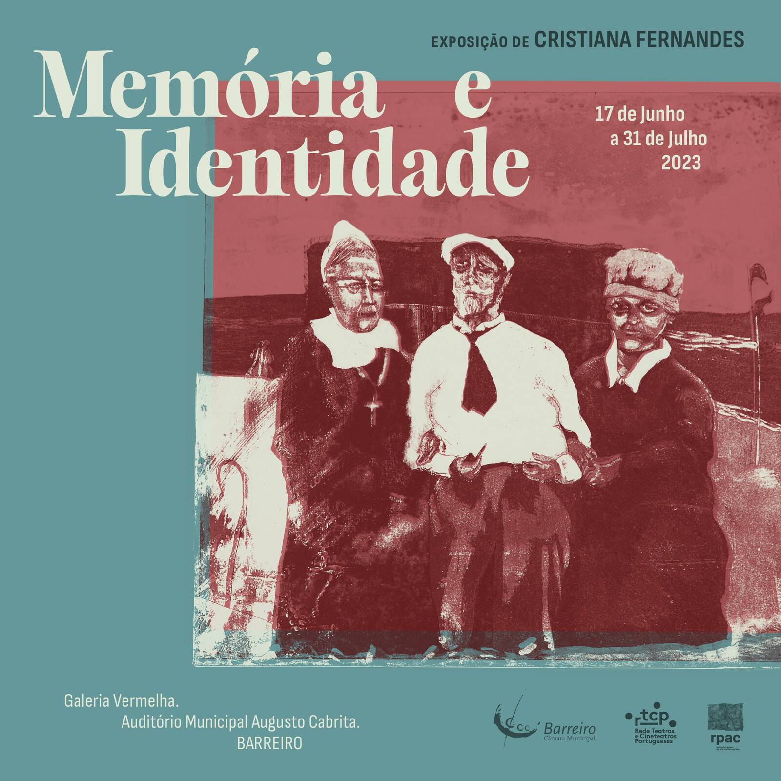 Inauguração da exposição de gravura  de Cristiana Fernandes