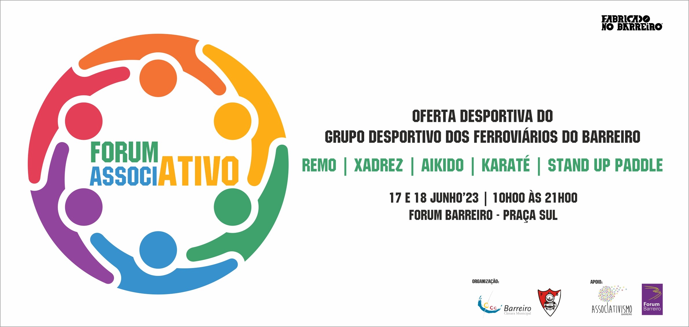 Forum AssociAtivo | Oferta desportiva do GD Ferroviários