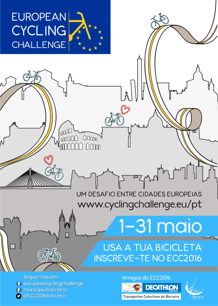 Bicicletas | Barreiro no ECC – European Cycling Challenge 2016