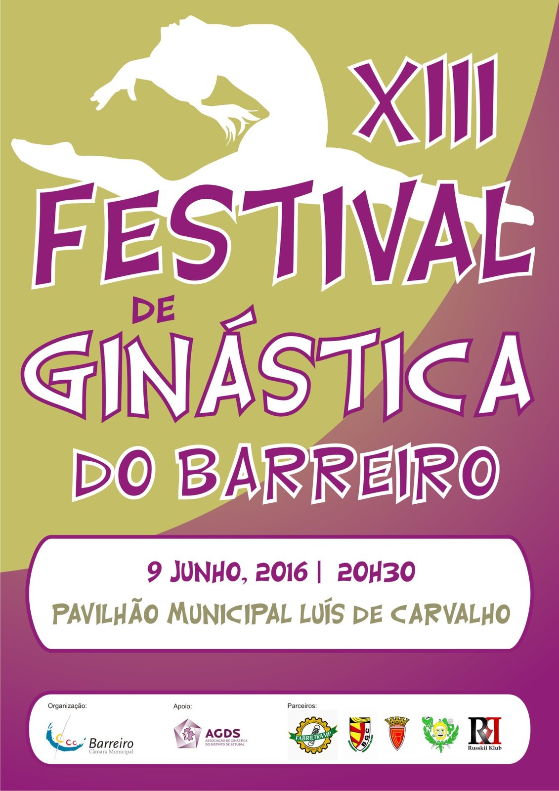 Ginástica | XII Festival de Ginástica do Barreiro | 20h30