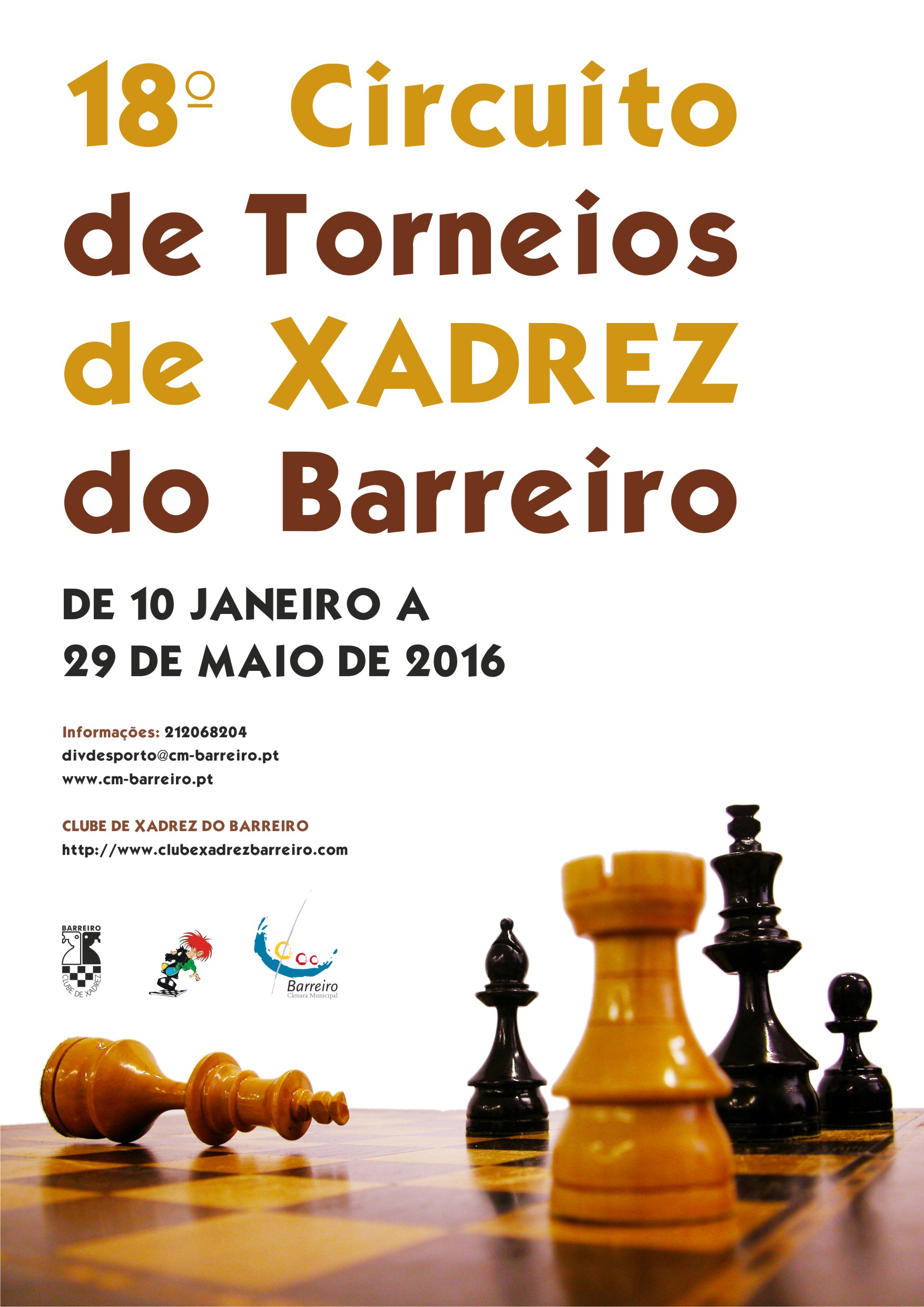 Circuito de Xadrez do Barreiro 2016 | Soflusa