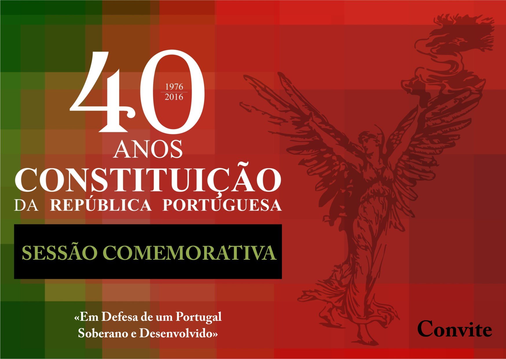 Sessão Comemorativa dos 40 anos da Constituição