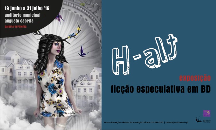 Exposição H-ALT – ficção especulativa em BD