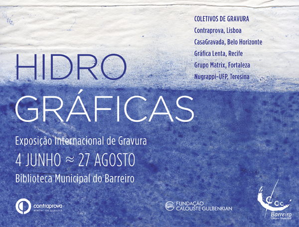 HIDRO-GRÁFICAS | Exposição Internacional de Gravura na Biblioteca Municipal