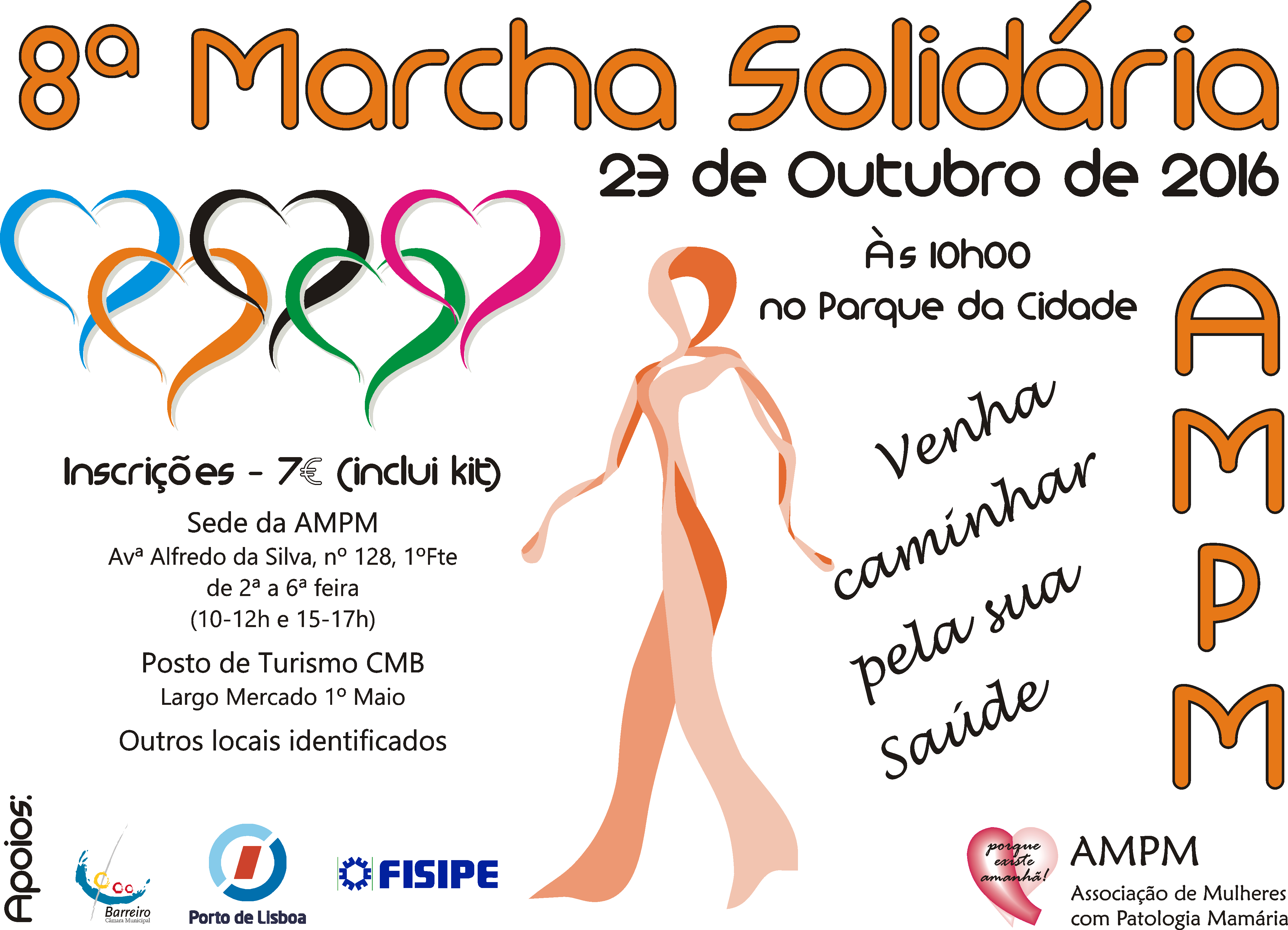 8ª Marcha Solidária AMPM | Parque da Cidade
