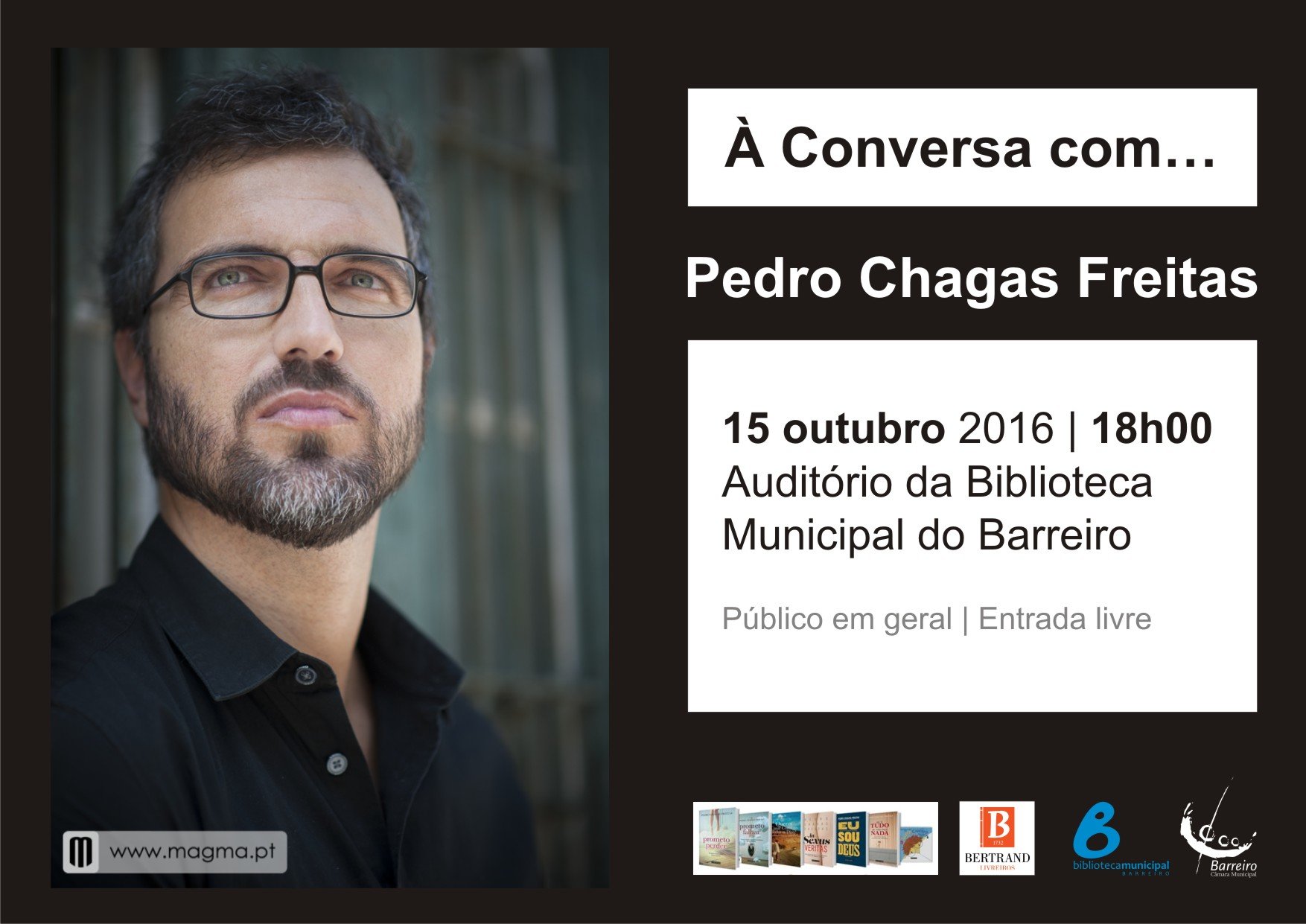 À Conversa com… Pedro Chagas Freitas