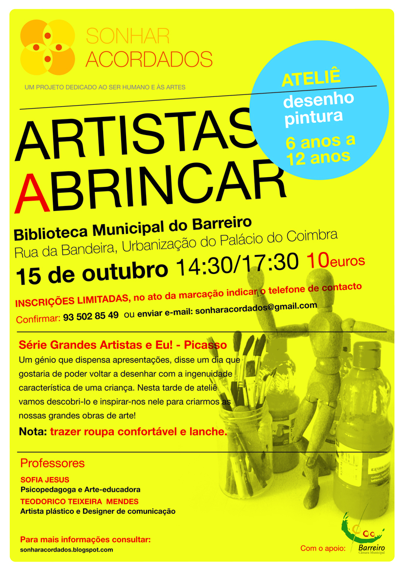 Artistas a Brincar | Série Grandes Artistas e Eu!- Picasso