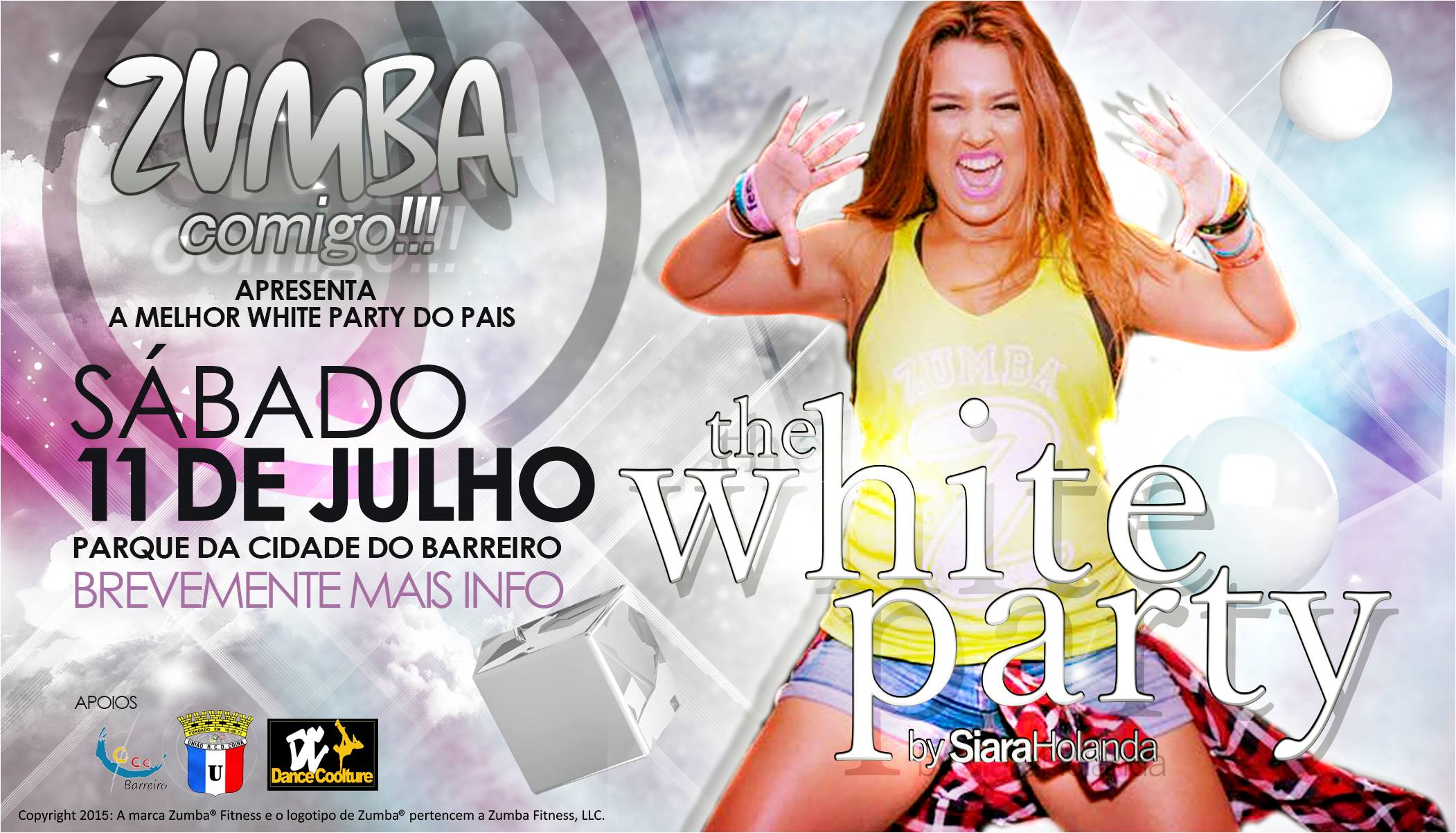 “Zumba Comigo” – “The White Party” no Parque da Cidade | “Fins-de-Semana Desporti...