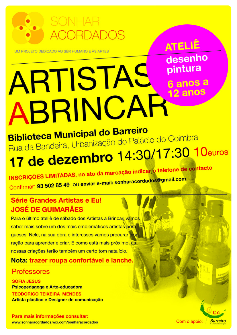 “Artistas a Brincar” | Série Grandes Artistas e Eu!