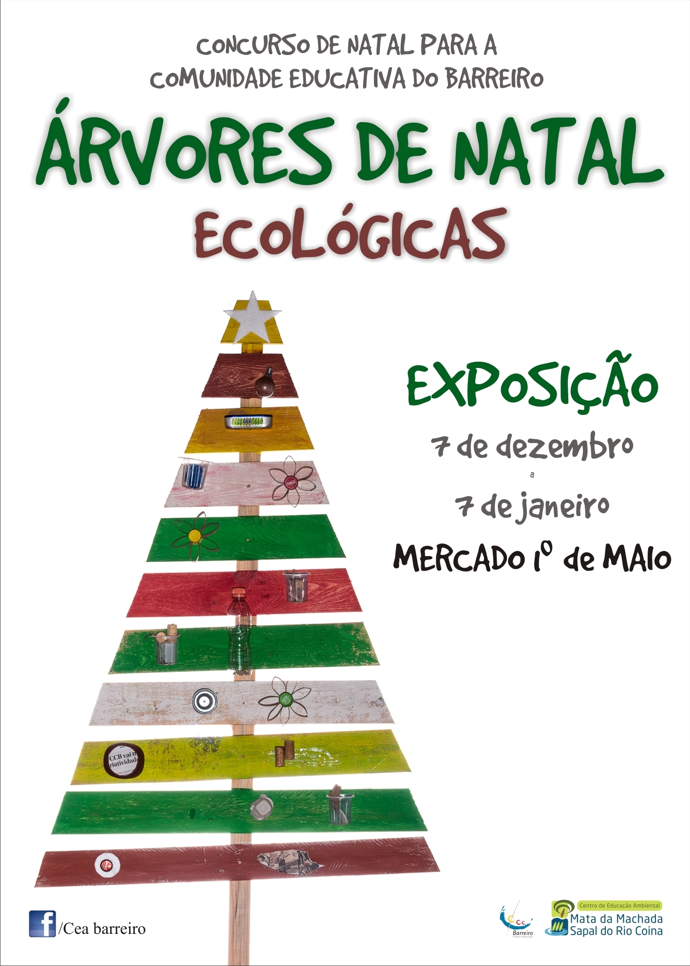 Concurso “Árvores de Natal Ecológicas” | Entrega de Prémios | No Mercado Municipal 1º de ...